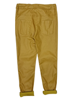 Made In Italy Ladies Raelynn Pants - Mustard