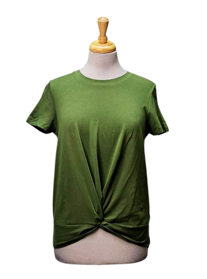 Bpc Ladies Casual T-shirt - Olive Green