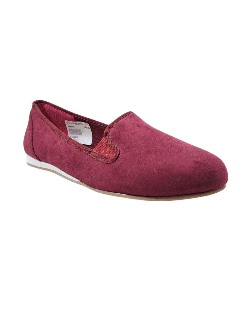 SUEDE FEEL SLIP ON SHOE