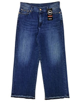 Gas Denim Ladies Raw Edge Jean - Blue
