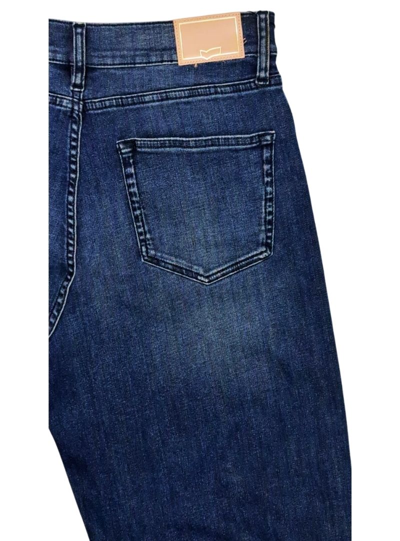 Gas Denim Ladies Raw Edge Jean - Blue