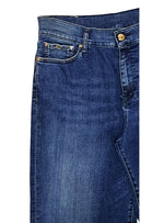 Gas Denim Ladies Raw Edge Jean - Blue