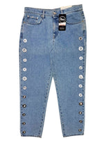 Gas Denim Ladies Juice Rings Jean - Blue