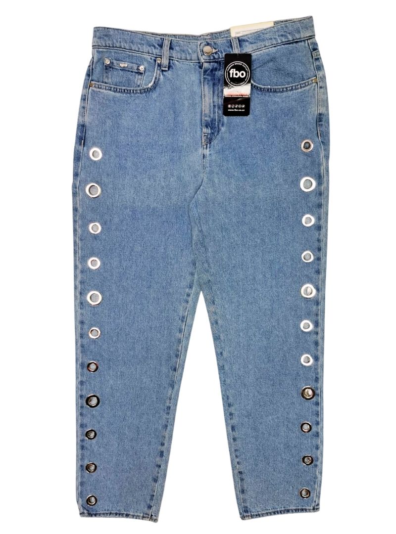 Gas Denim Ladies Juice Rings Jean - Blue