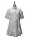 Cropp Ladies Short Ruffle Dress - White
