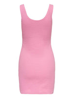 BASIC RIBBED FITTED DRESS