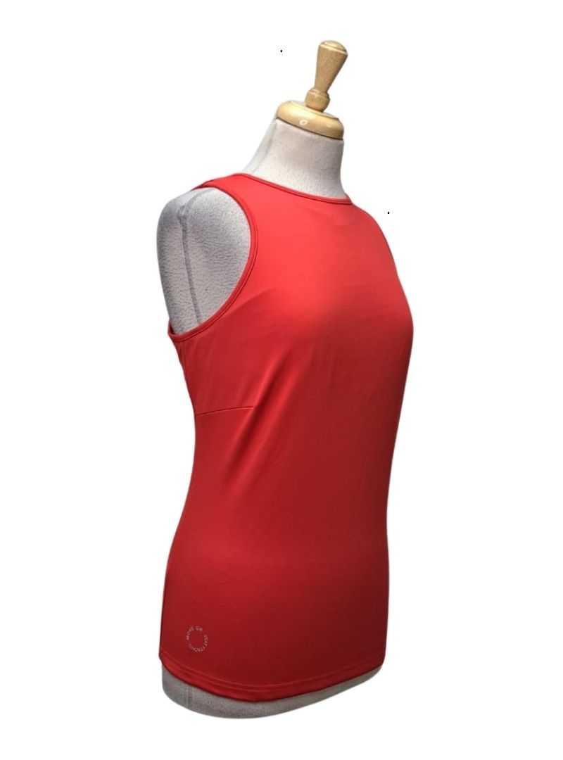 Bpc Collection Ladies Active Tee - Red