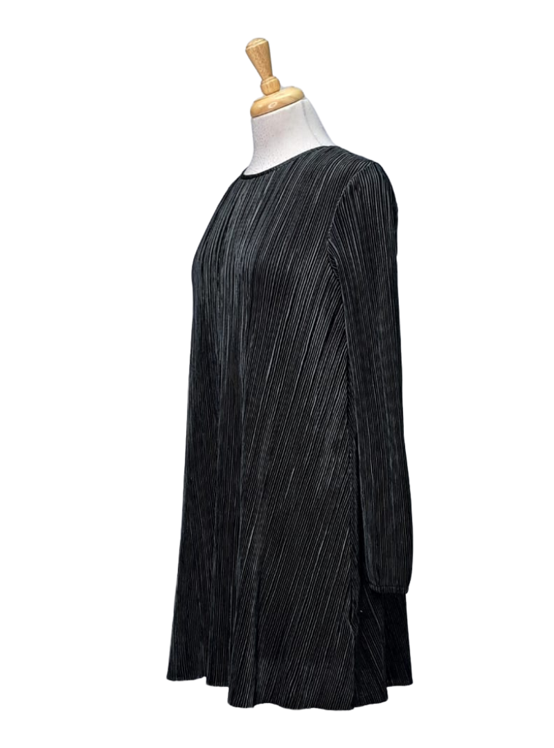 Inside Ladies Crepe Dress - Black