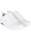 Skechers Mens Uno Retro One Sneaker - White