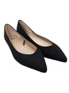 POINTED SUEDE FEEL PUMP