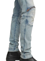 DETAILED 3D ZIP KNEE SKINNY 'G-STAR RAW' JEAN