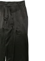 Rainbow Ladies Satin Pants - Black