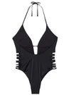 LOW BACK CUT OUT DETAILED SWIMSUIT