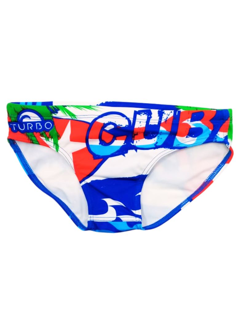 PRINTED SWIMMING BRIEF