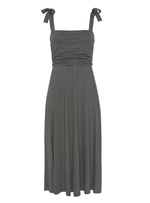Lascana Ladies Summer Dress - Grey/Green