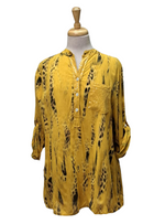Made In Italy Sherah Top - Mustard