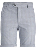DETAILED CHECK SHORTS