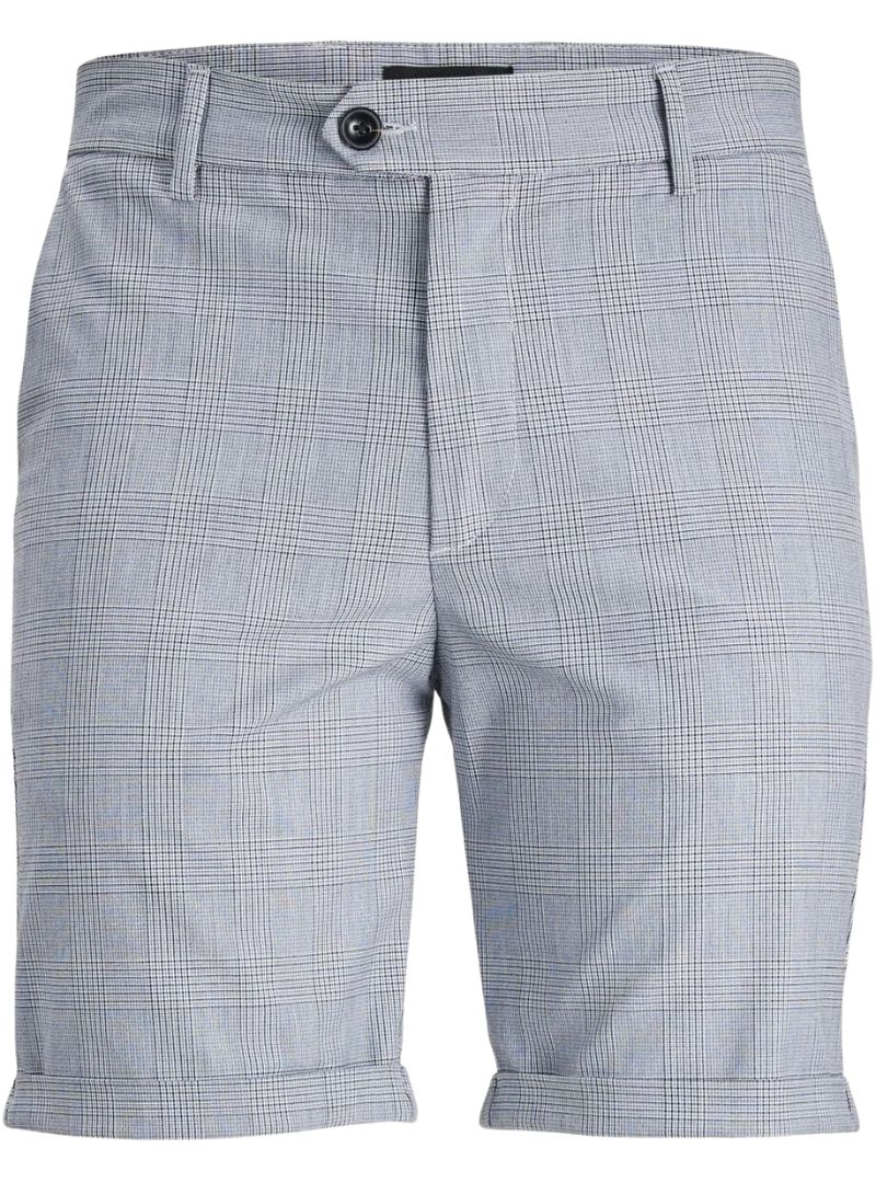 DETAILED CHECK SHORTS