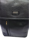 Ditsibi Genuine Leather Backpack - Black