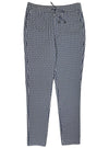 Thom Ladies Patterned Trouser - Blue/White