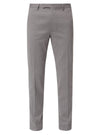 PATTERNED DETAILED FORMAL PANTS