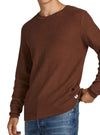 PATTERNED TEXTURED KNIT TOP