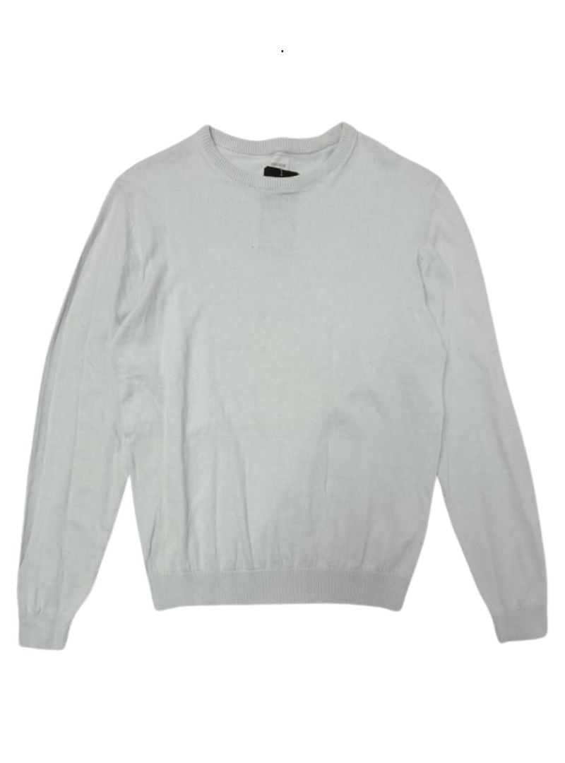 Terranova Mens Round Neck Knit Top - Sky Blue