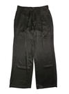 Rainbow Ladies Satin Pants - Black