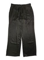 Rainbow Ladies Satin Pants - Black