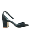 SUEDE BLOCK HEEL