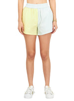 TWO TONE COLOR BLOCK SHORTS