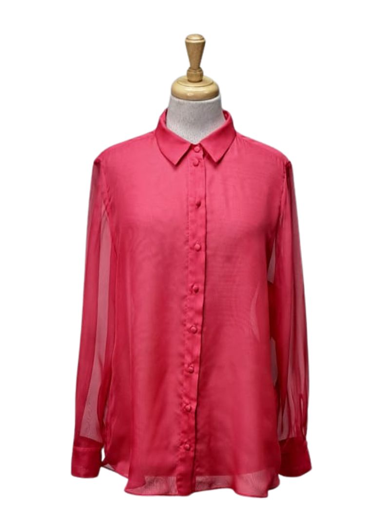 Vanessa Gounden Ladies Anneke Formal Blouse - Pink
