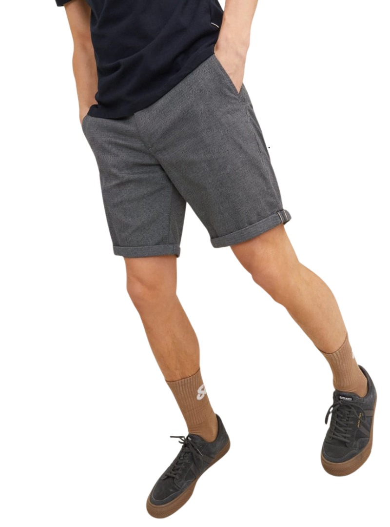 Jack & Jones Mens Semi Formal Shorts - Grey
