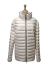 Basler Ladies Light Weight Puffer Jacket - Cream/Brown