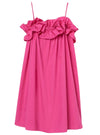 DETAIL RUFFLE DRESS