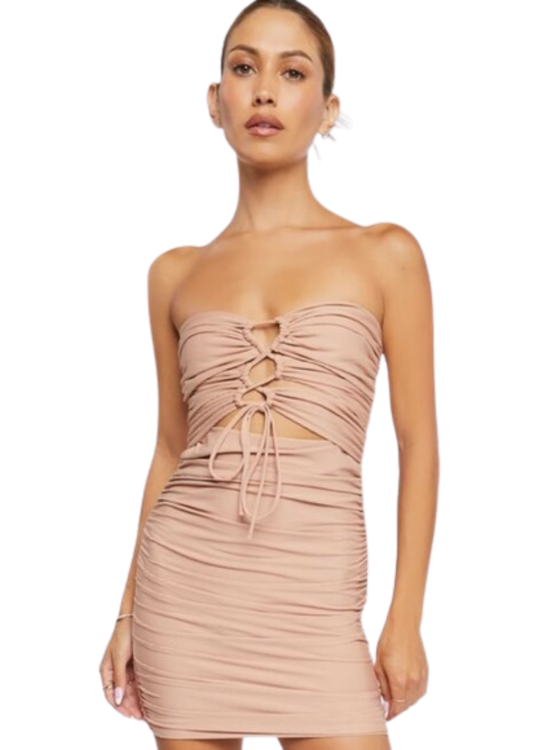 Forever 21 Ladies Bodycon Dress - Walnut
