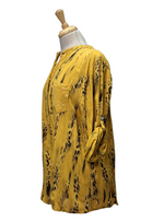 Made In Italy Sherah Top - Mustard