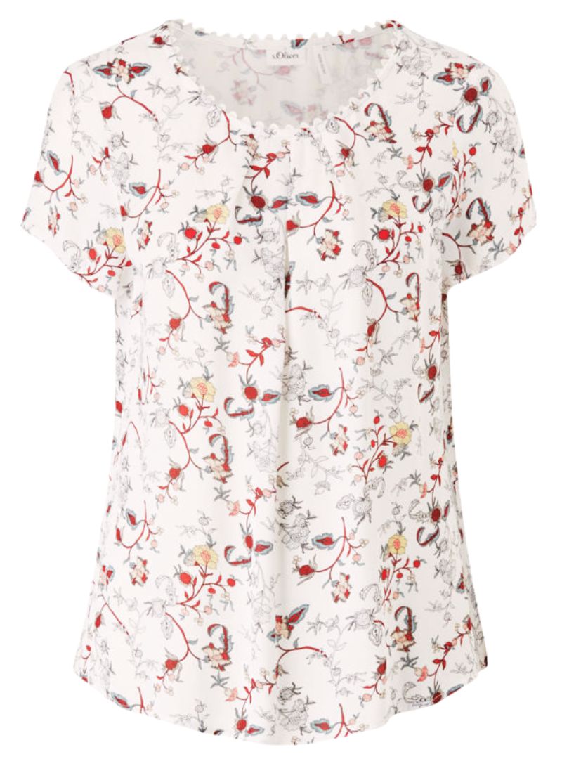 FLORAL PRINT BLOUSE