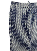 Thom Ladies Patterned Trouser - Blue/White