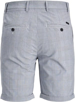 DETAILED CHECK SHORTS