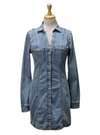 House Ladies Denim Dress - Blue