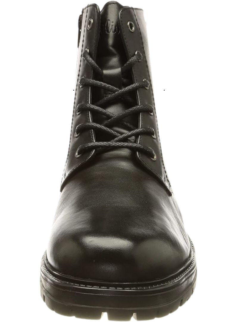 ZIP UP LACE BOOT