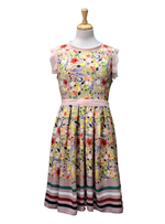 Ada Gatti Ladies Floral Dress - Dusty Pink