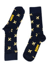 AIRCRAFT PRINT SOCKS