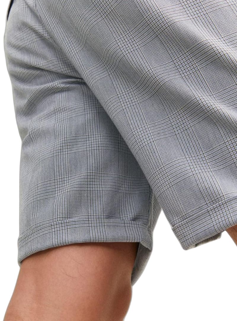 DETAILED CHECK SHORTS