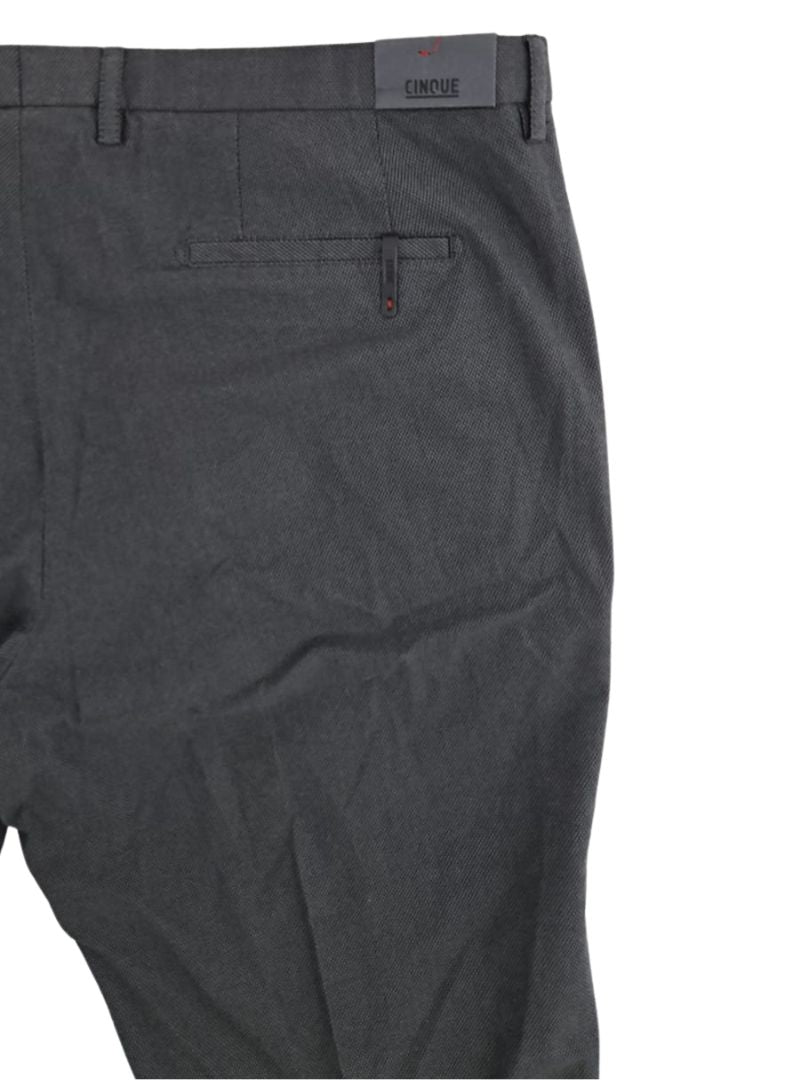 SLIM FIT PATTERNED TROUSER