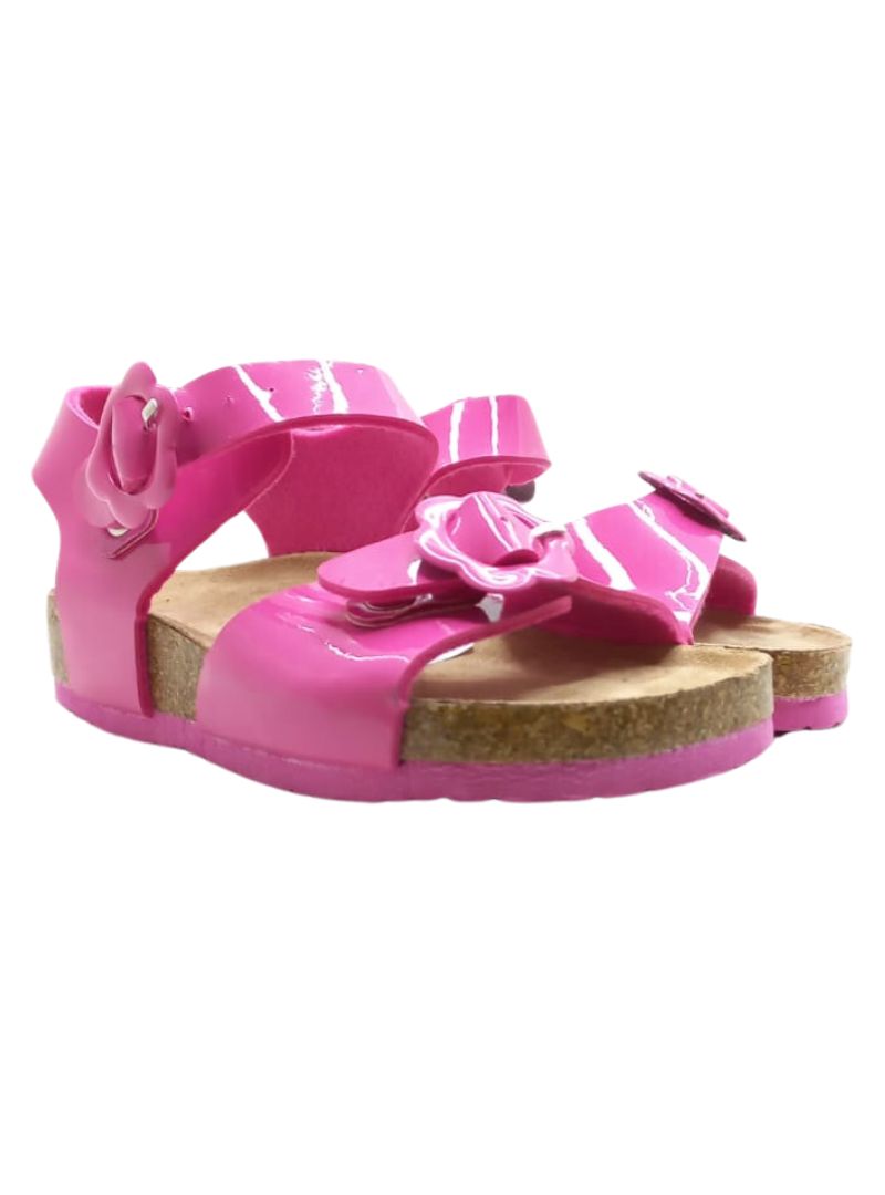 FLORAL BUCKLE SANDAL