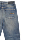 DISTRESSED STRAIGHT LEG DENIM