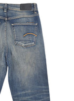 DISTRESSED STRAIGHT LEG DENIM
