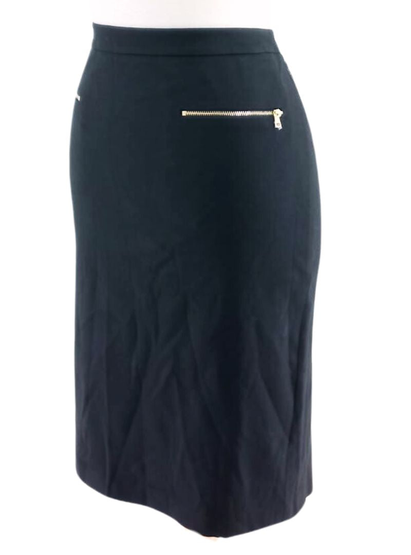 FRONT ZIP POCKET SKIRT